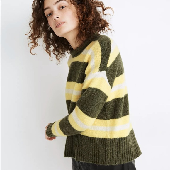 Madewell Striped Fulton Pullover Sweater - Picture 11 of 11
